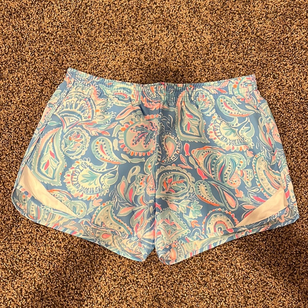 Lily pulitzer luxletic shorts